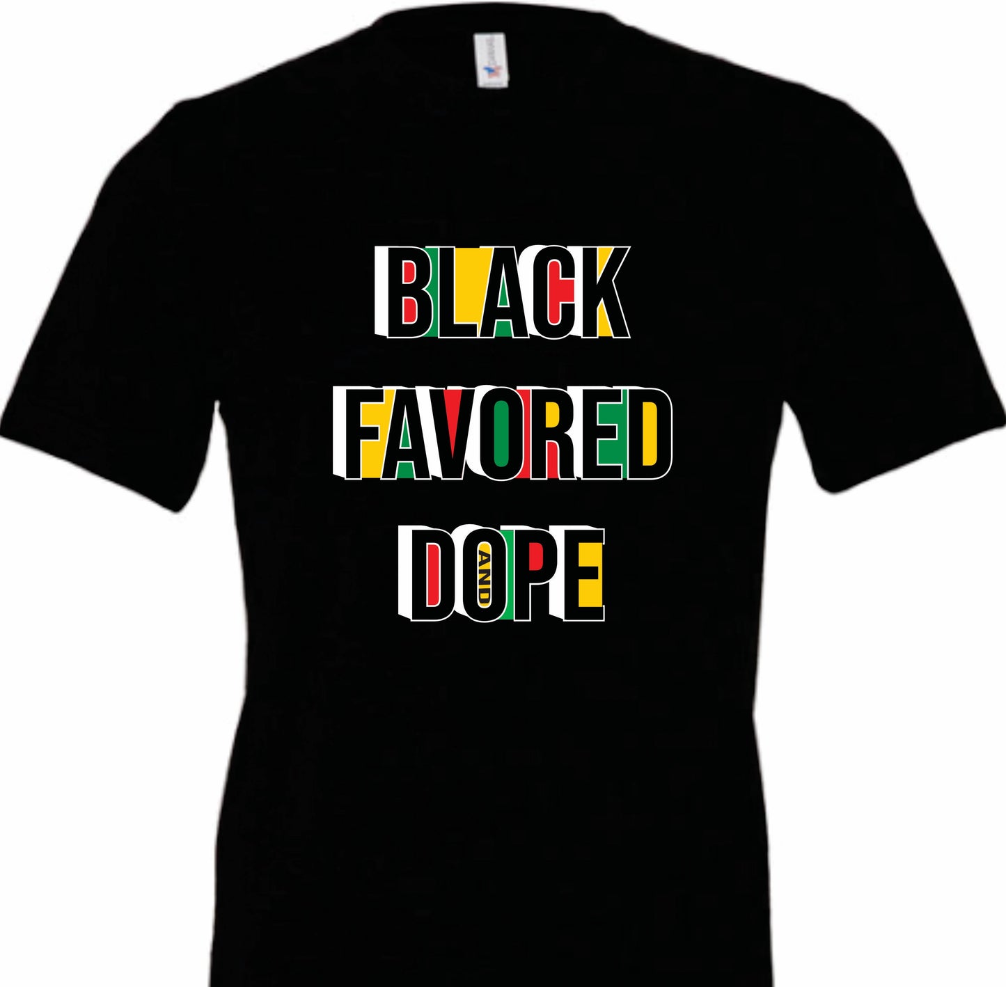 Black Favored & Dope Shirt - black